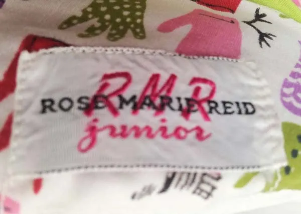 1950s Rose Marie Reid Glove Motif Junior Swimsuit