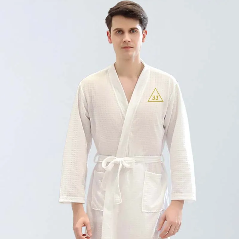 33rd Degree Scottish Rite Bathrobe - Various Colors