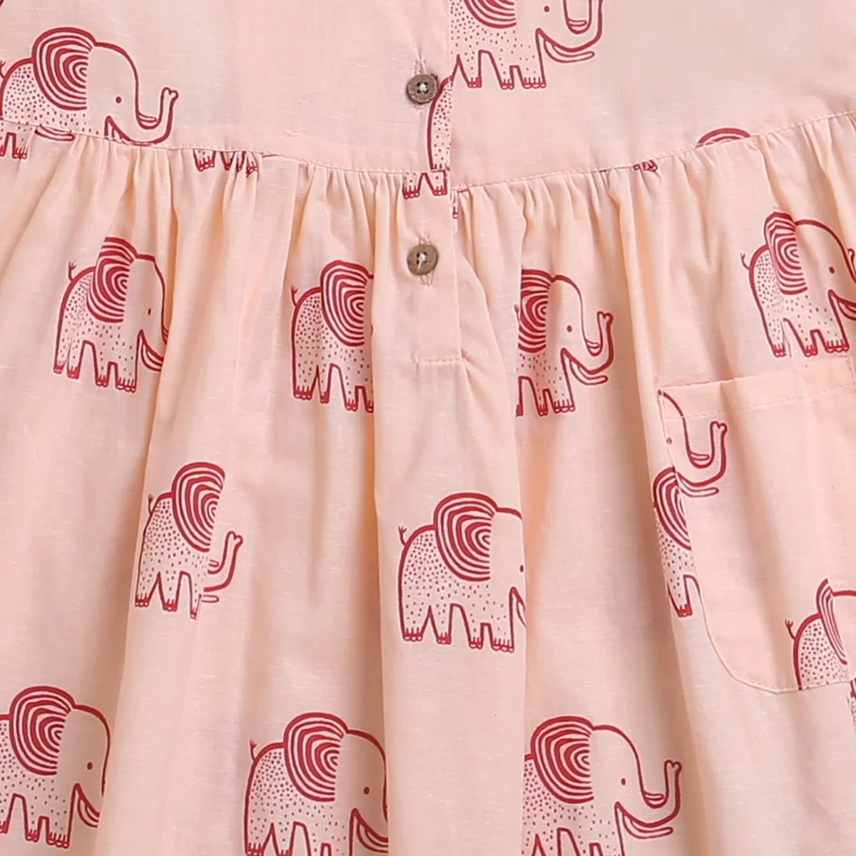 A Stomping Elephant- Girls Comfort Wear