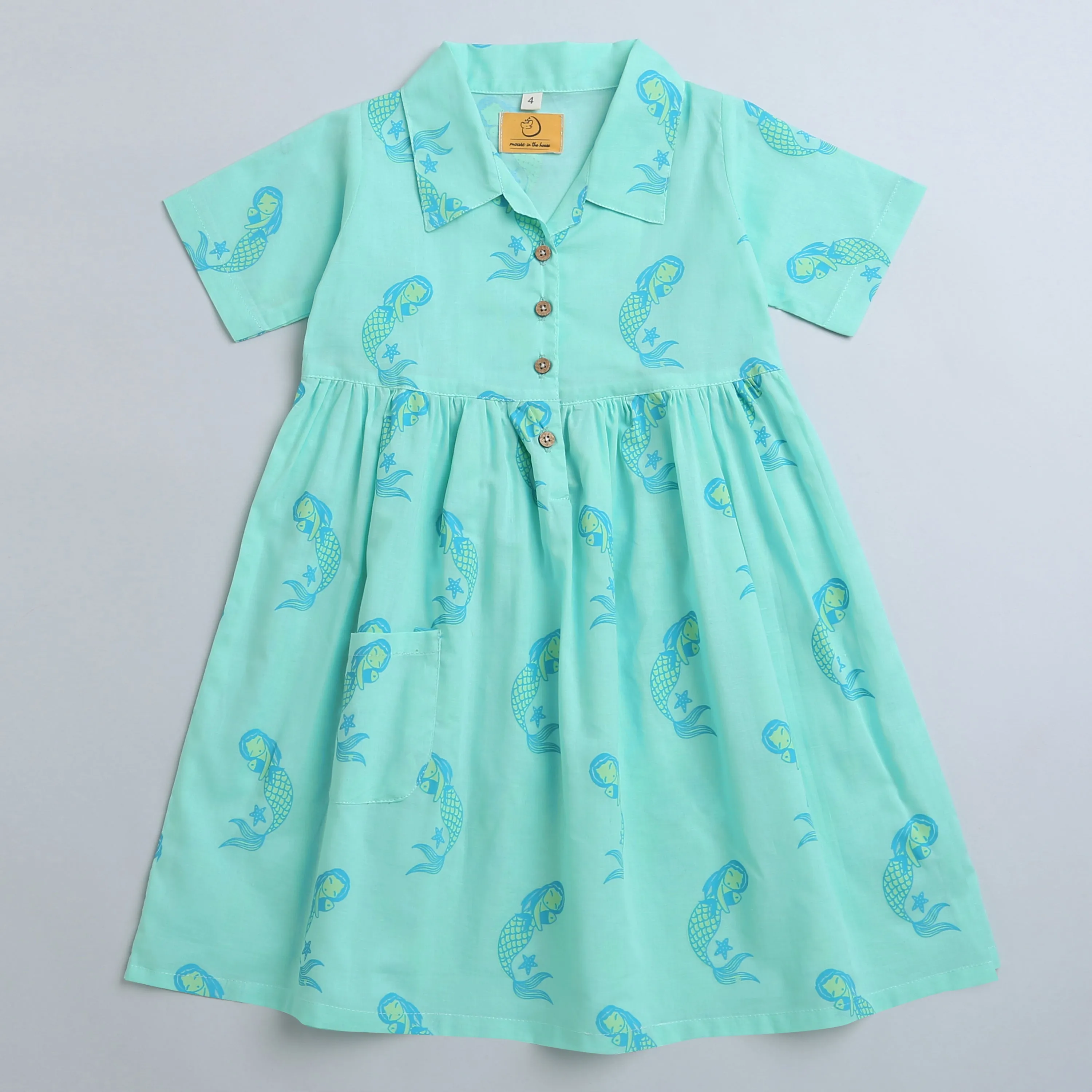 ADELLA THE MERMAID - COTTON DRESS