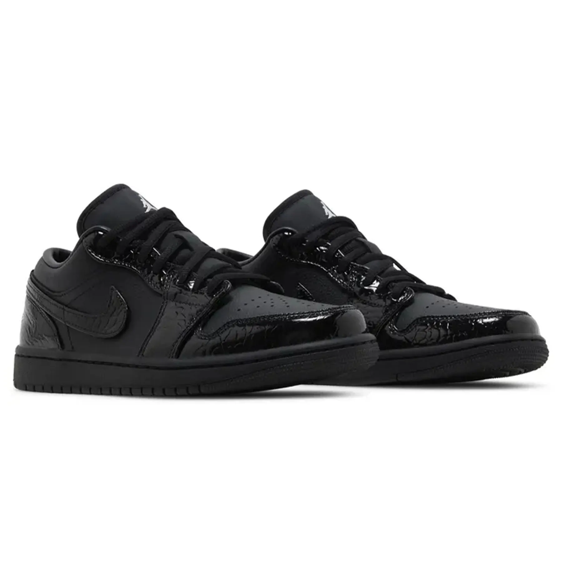 Air Jordan 1 Low SE Wmns 'Black Croc'