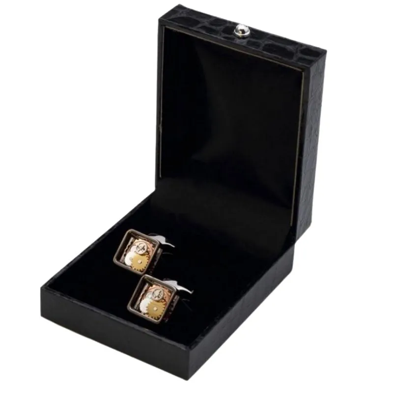 Automatic Movement Square Cufflinks