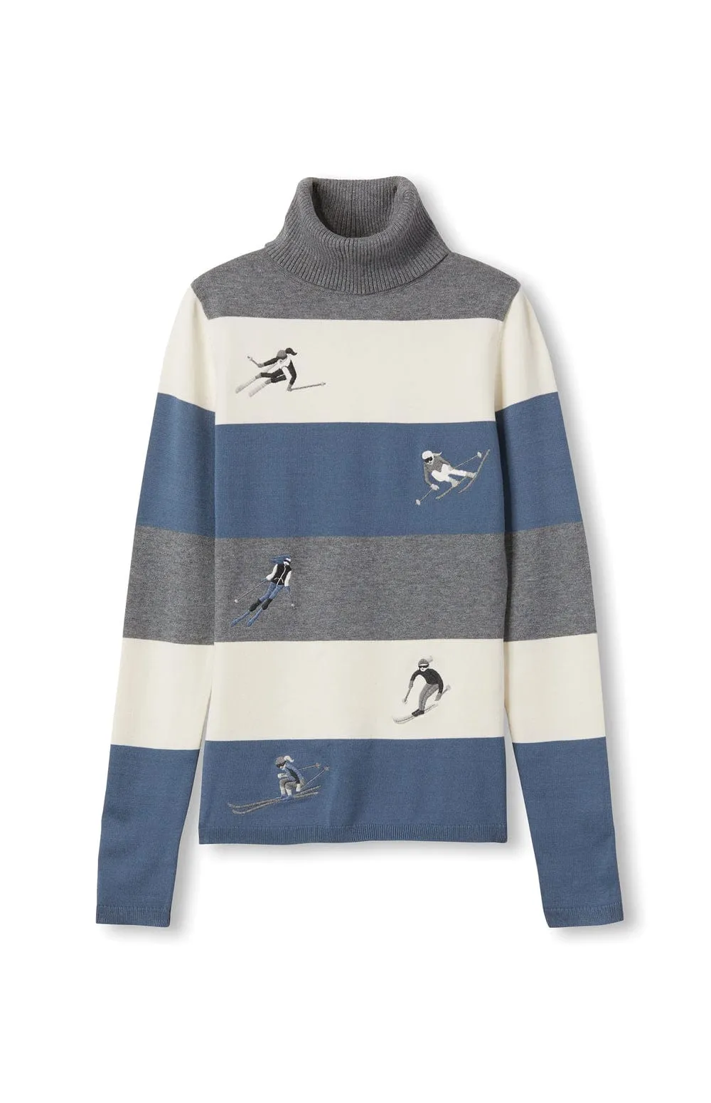 Avery Sweater | Heather Blue