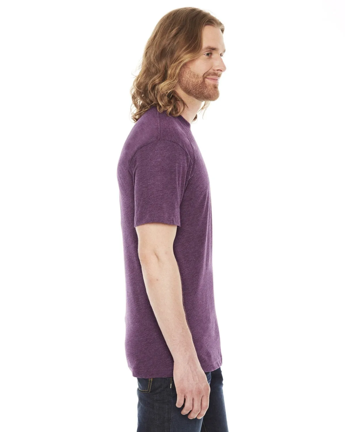 BB401W-American Apparel-HEATHER PLUM