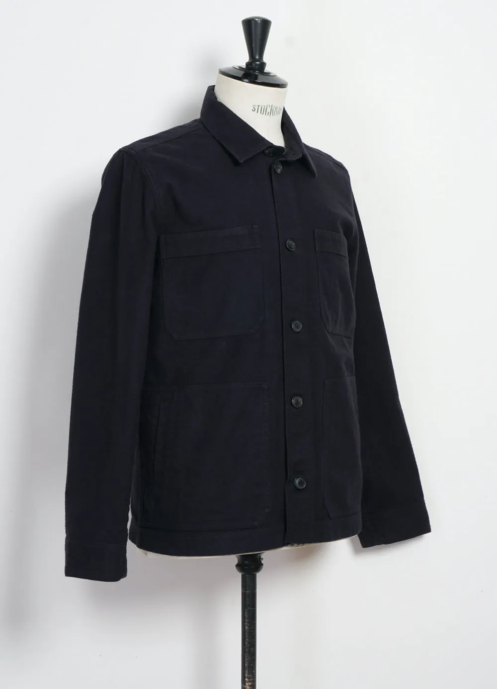 BERTRAM | Refined Work Jacket | Navy