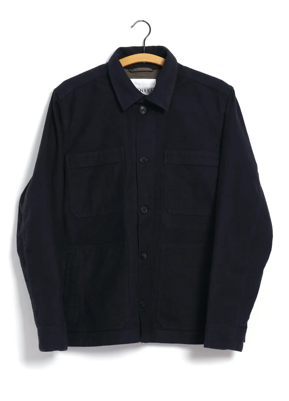 BERTRAM | Refined Work Jacket | Navy