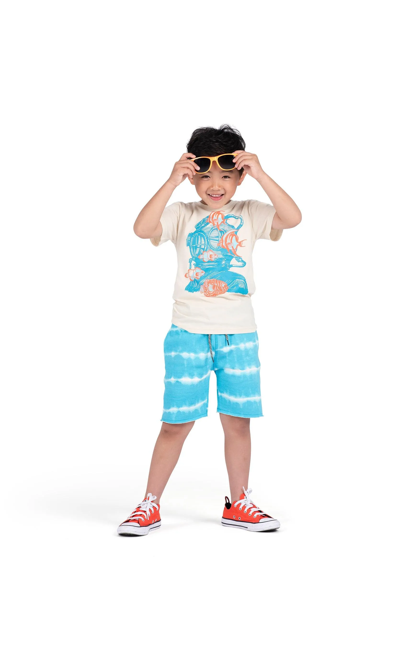 Boys Bottoms | Sea Stripe Camp Short | Appaman