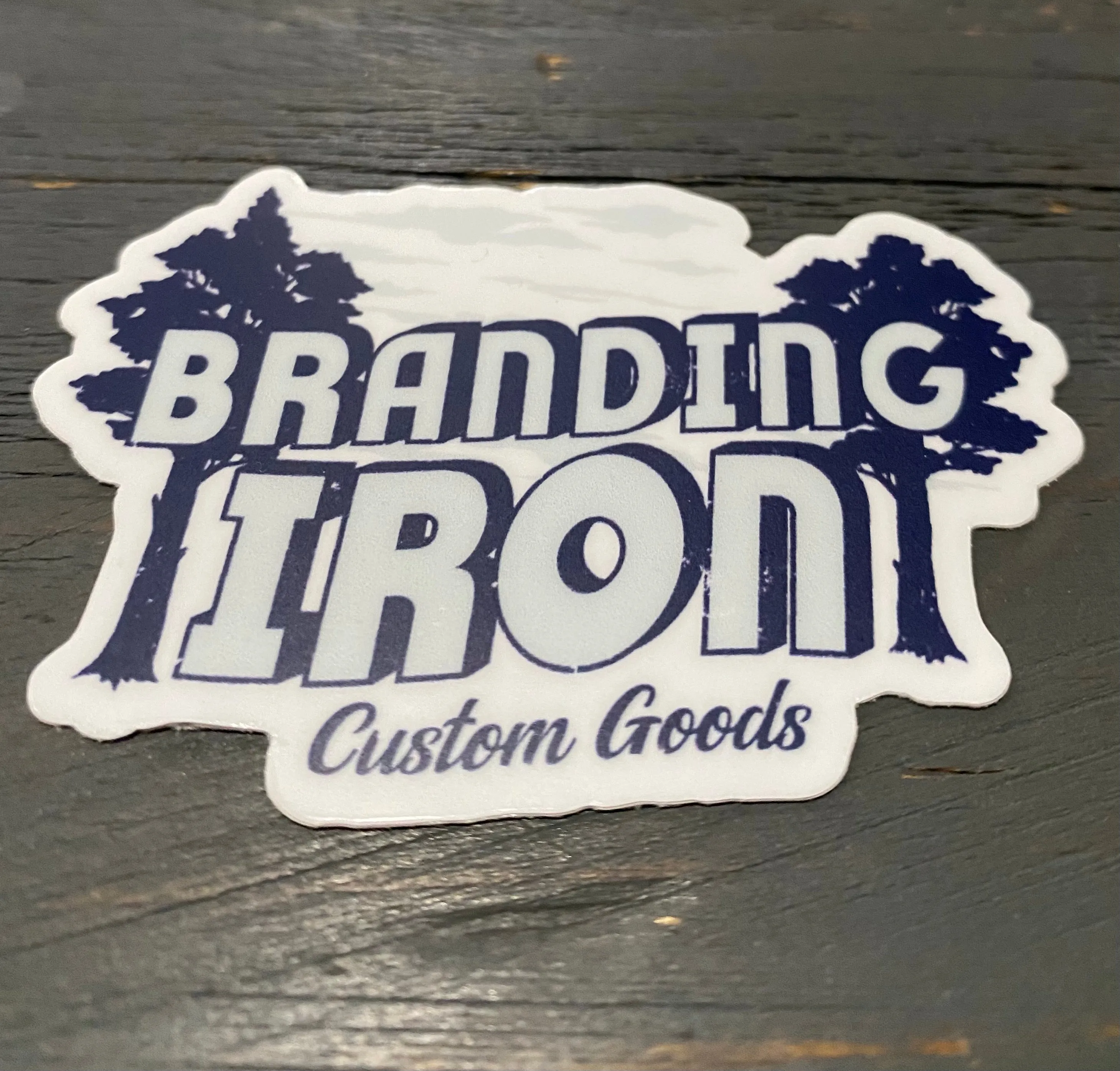 Branding Iron Weather Proof Stickers [23 Styles]