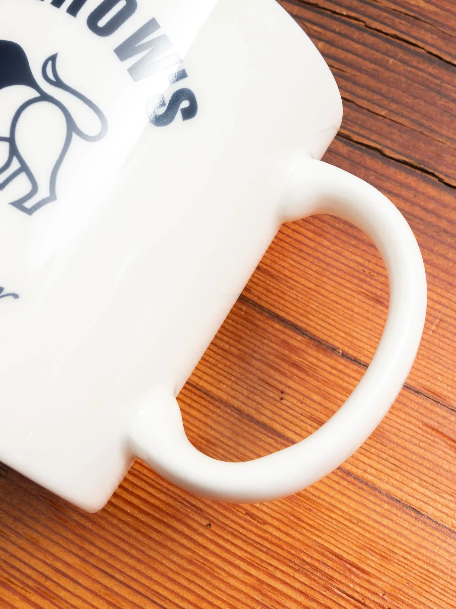 Buffalo Coffee Mug in White