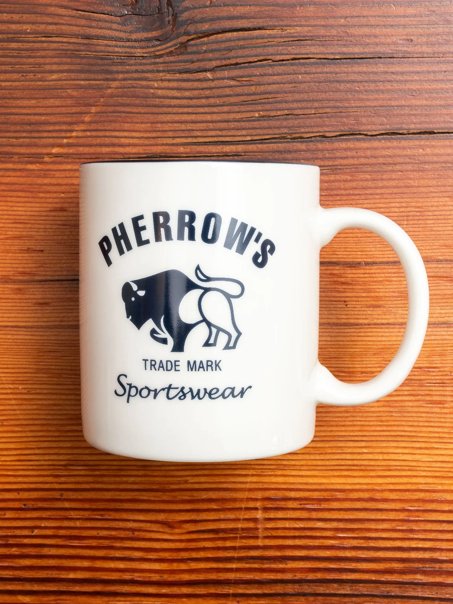 Buffalo Coffee Mug in White