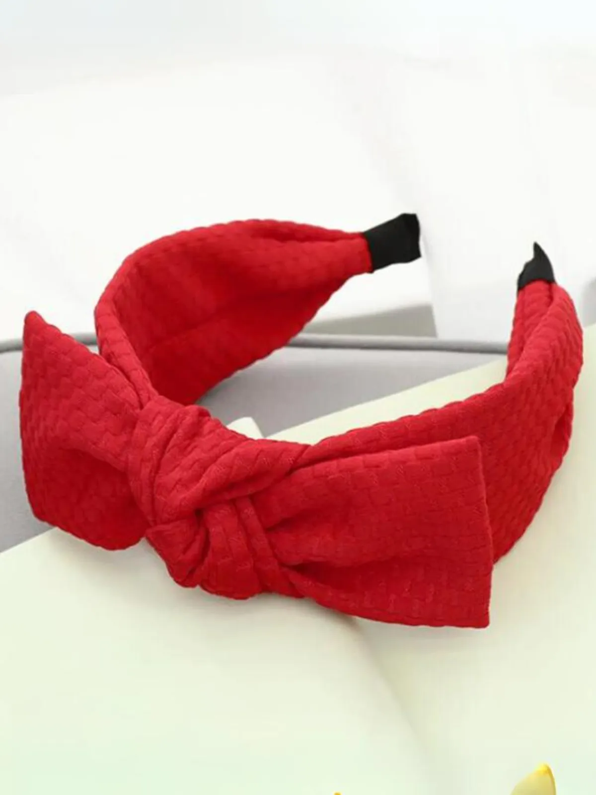 Call Me Little Red Bow Knot Headband