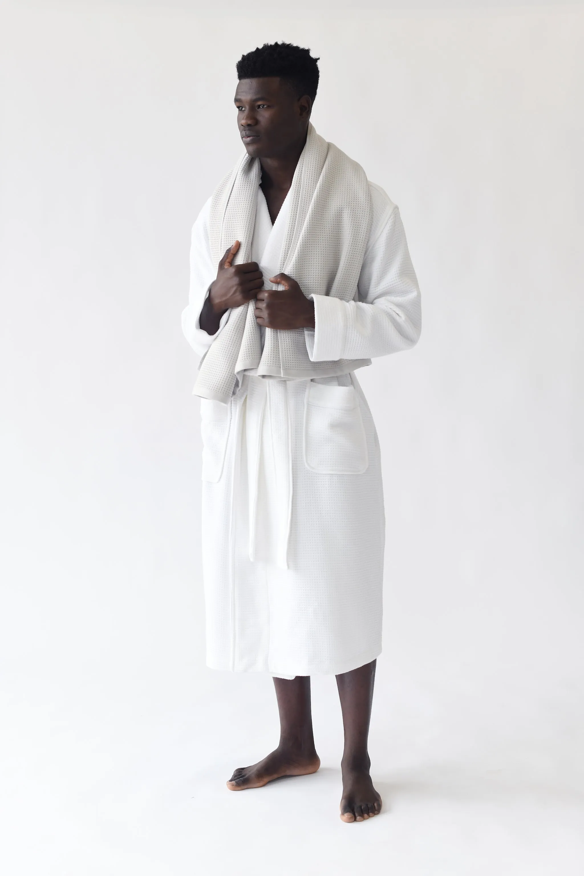 Cozy Earth Waffle Bath Robe