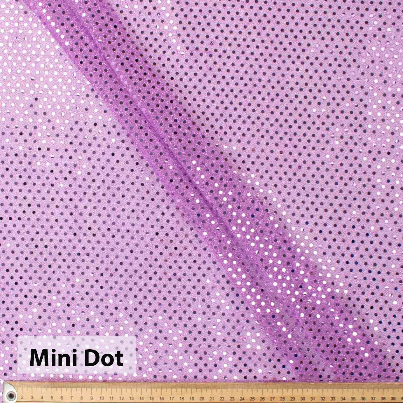 Disco Dot Sequin Knit Mesh