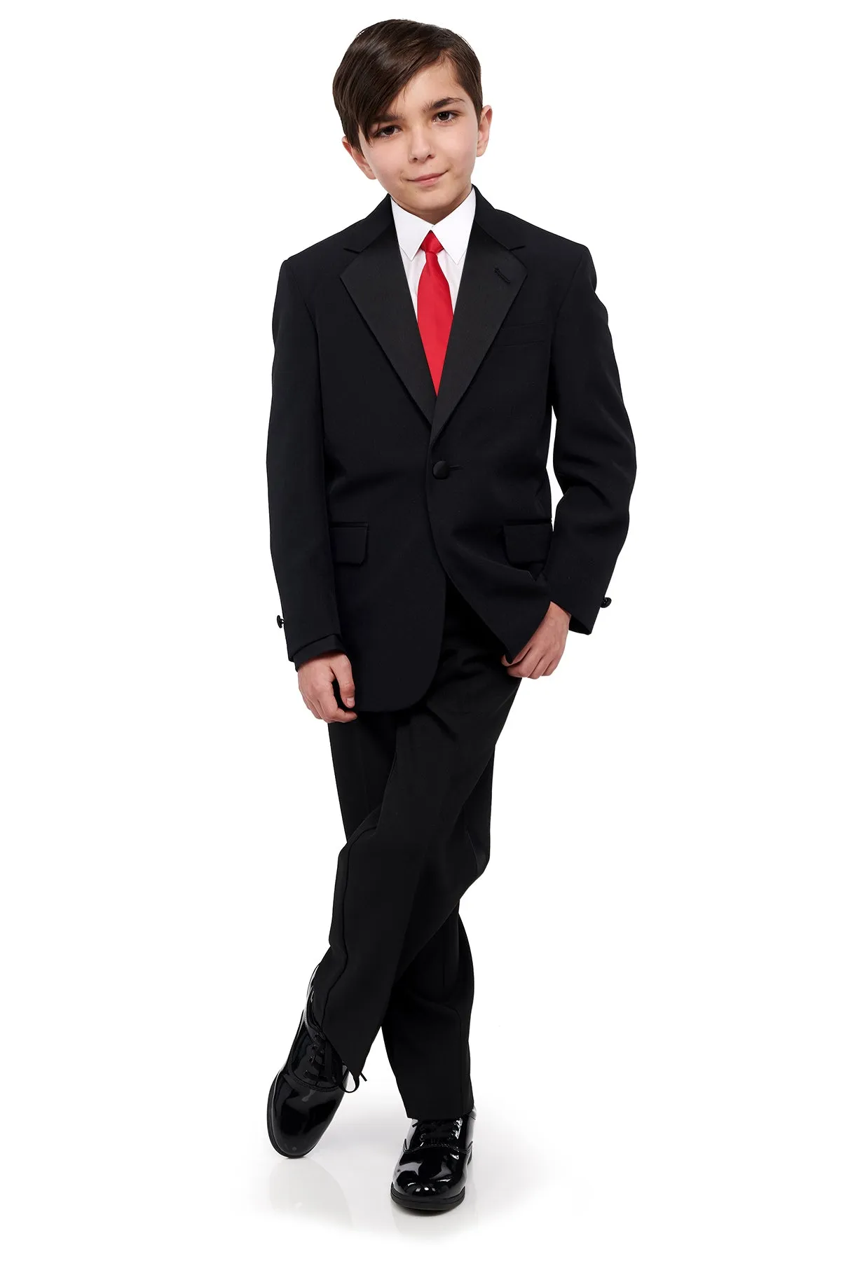 EVAN (Style #3004B) - Long Tie Tuxedo Package - Boys