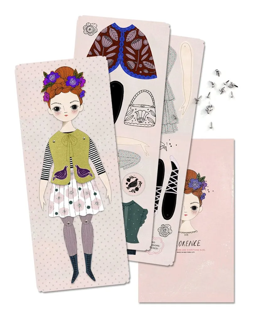 Florence Paper Doll Kit