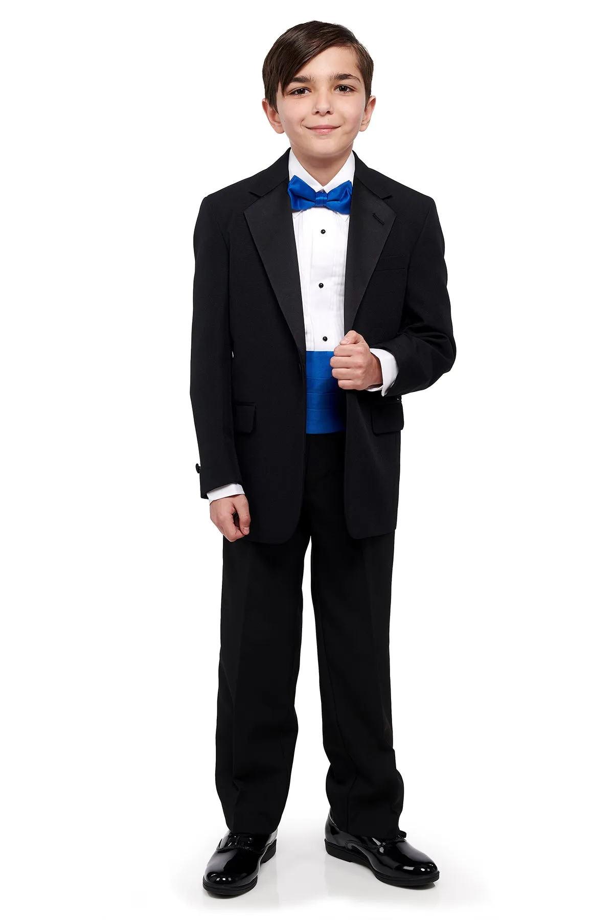 HUGH (Style #3002B) - Polyester Tuxedo Package - Boy's