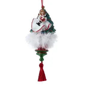 Kurt Adler 8-Inch Holly Hats Clara Ornament