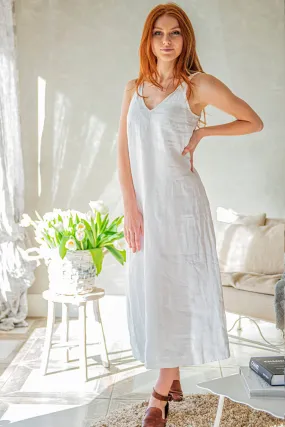 Linen Slip Dress