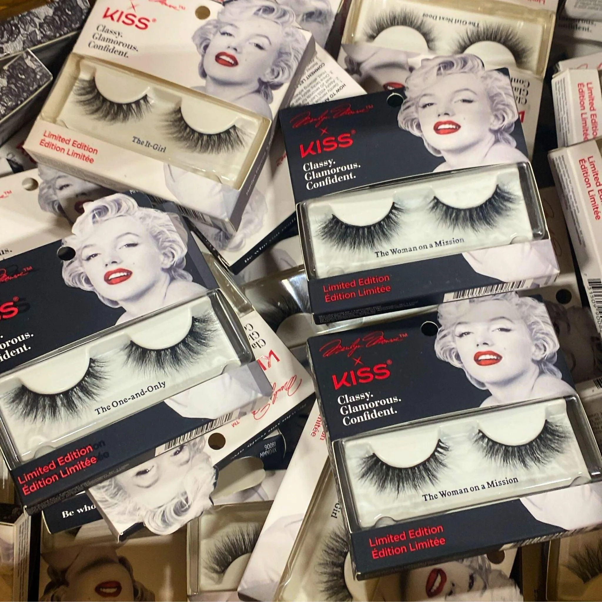 Marilyn Monroe X KISS False Eyelashes Mix (50 Pcs Lot)