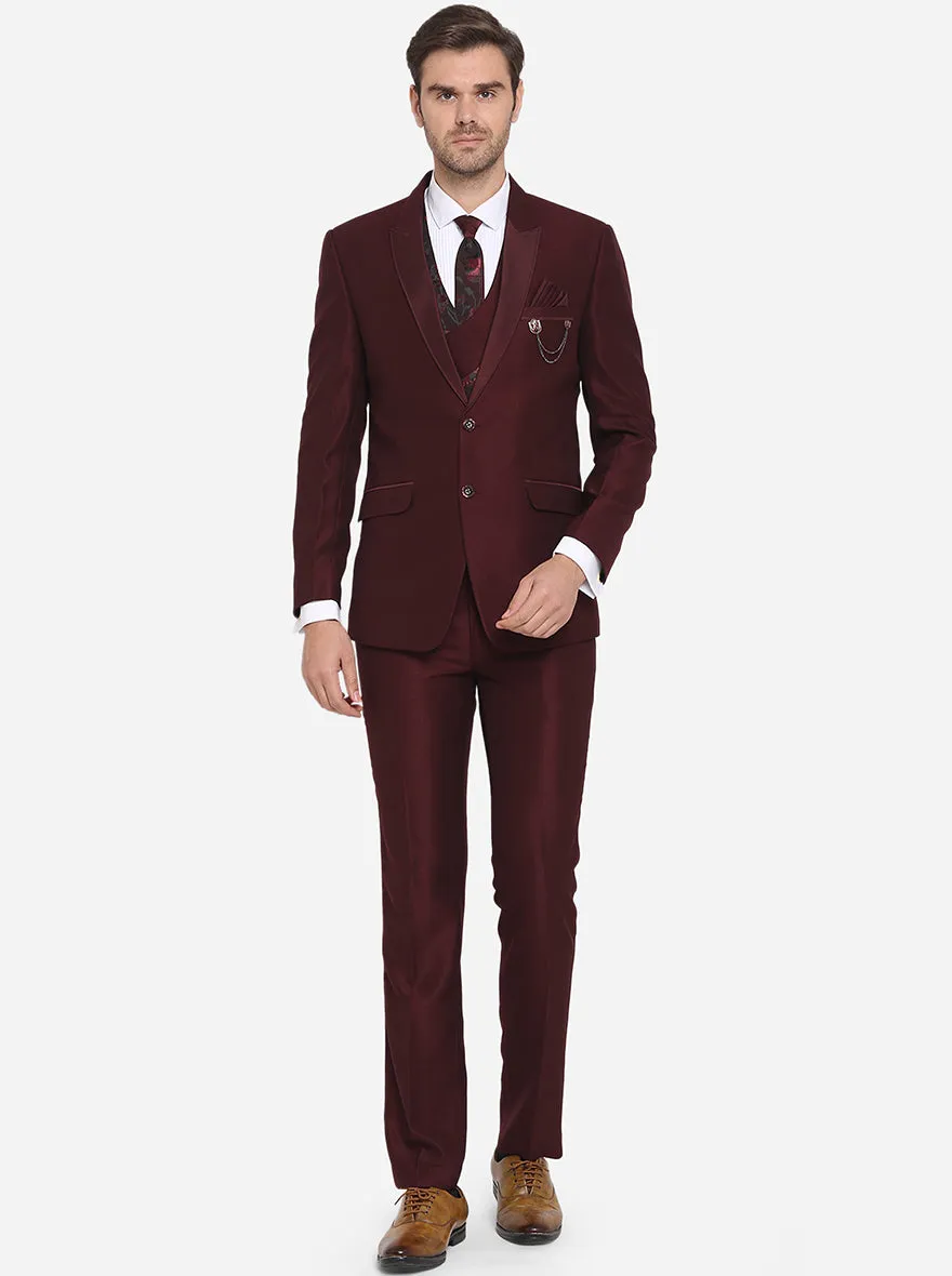 Maroon Suit | JadeBlue