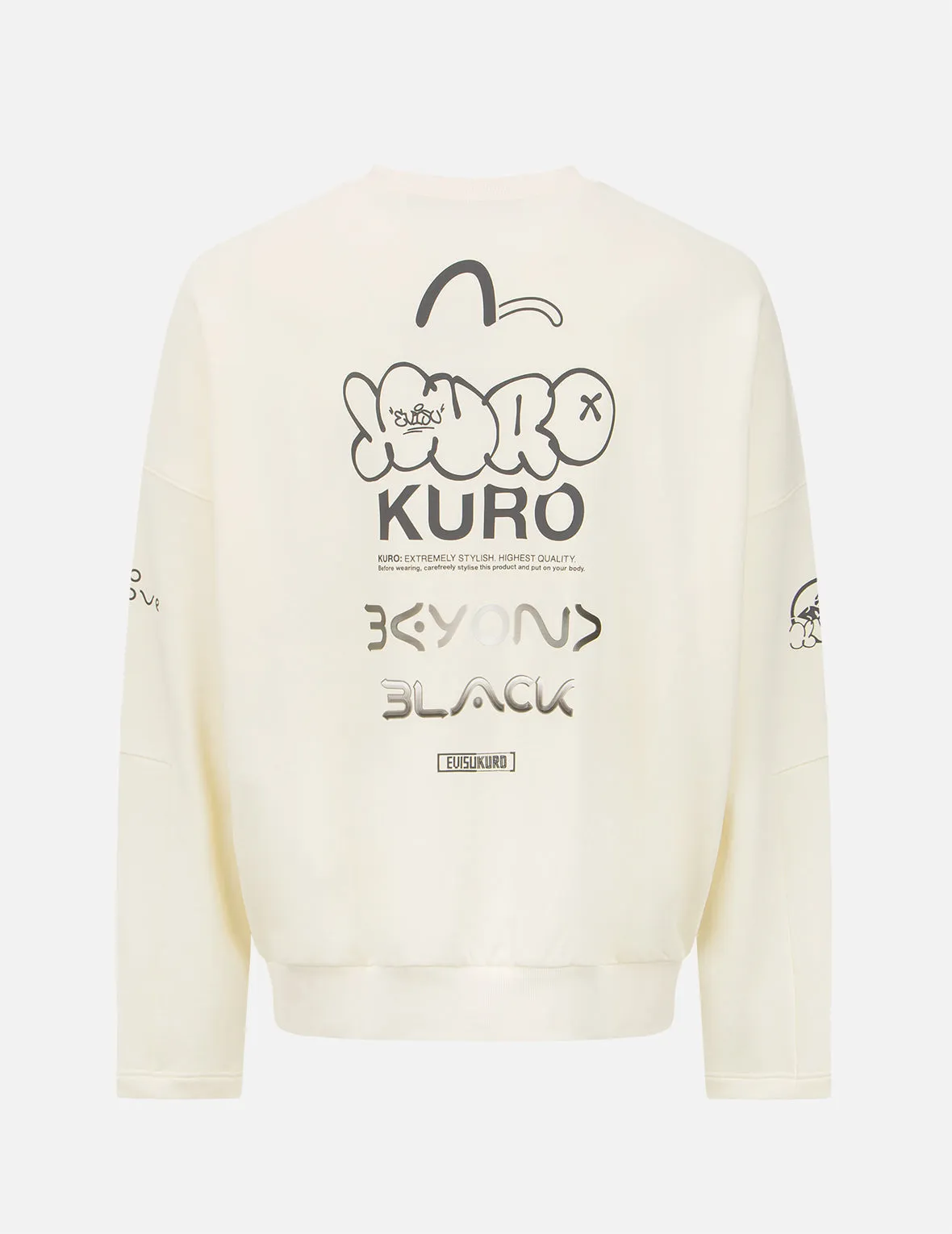 Multi Logo Print Sweatshirt