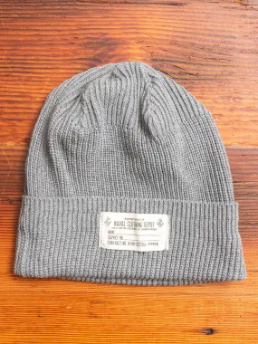 Naval Watch Cap in Grey