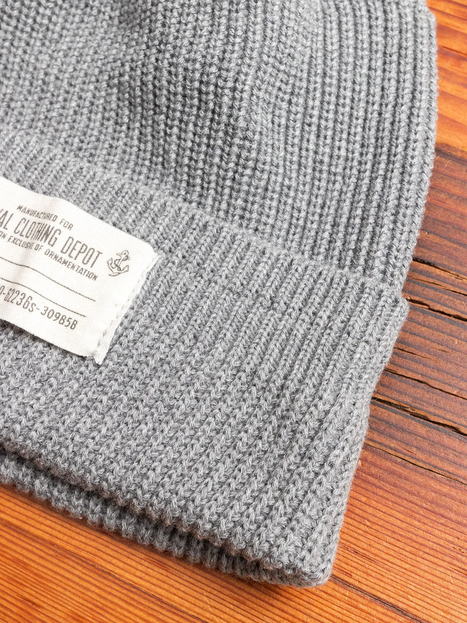 Naval Watch Cap in Grey