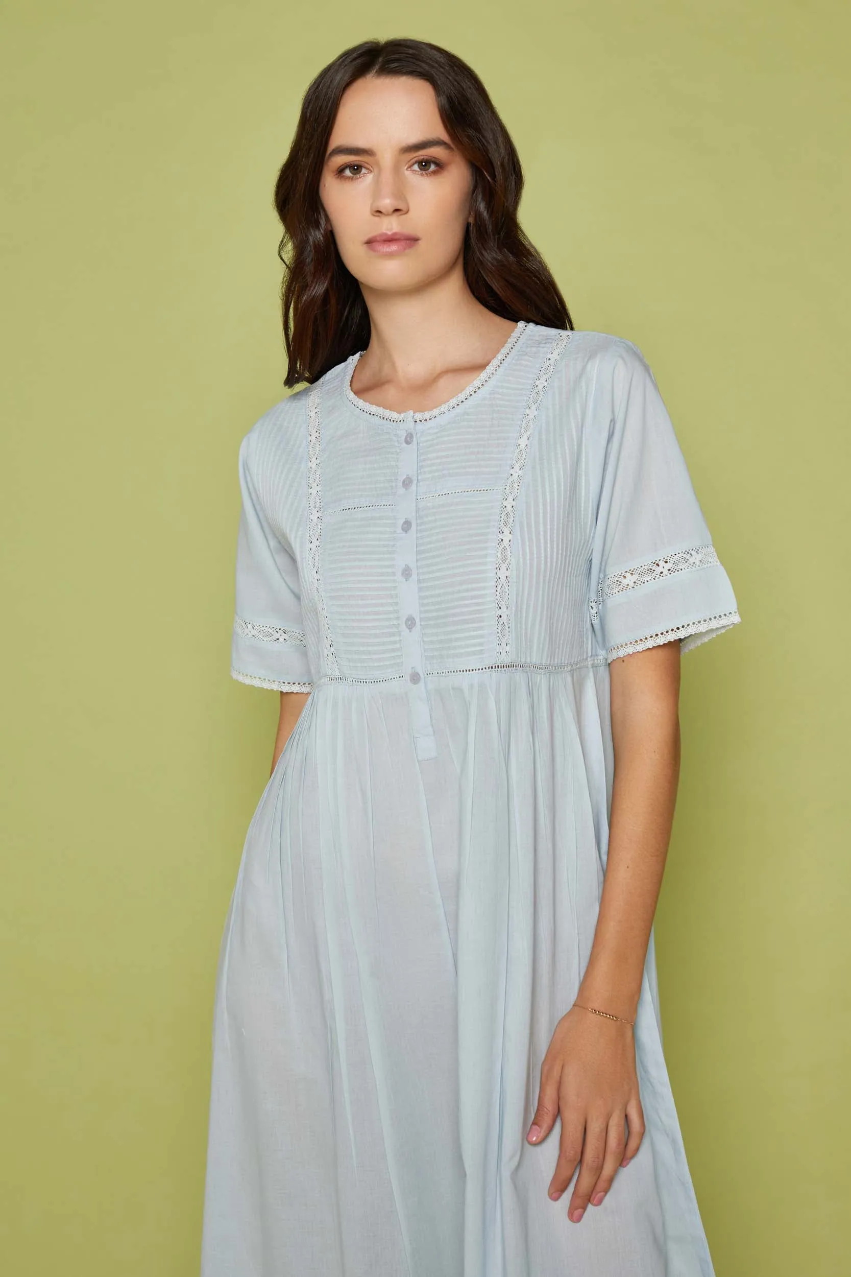 Nightdress Fiore Blue