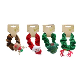 Novelty Christmas Scrunchie Assorted