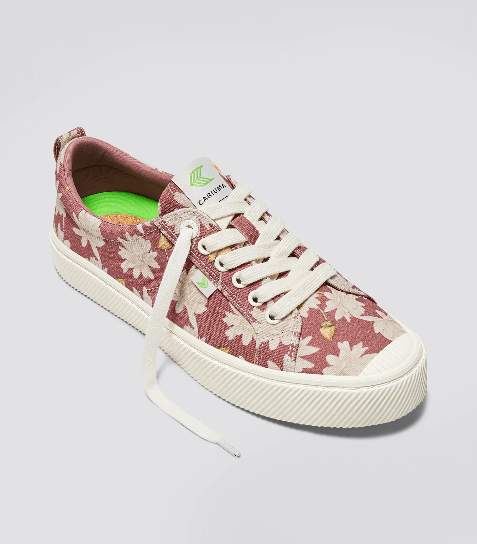 OCA Low Withered Rose Canvas Giant Lilies Sneaker Women