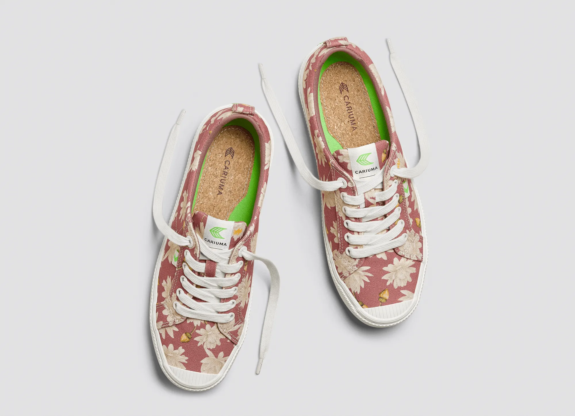 OCA Low Withered Rose Canvas Giant Lilies Sneaker Women