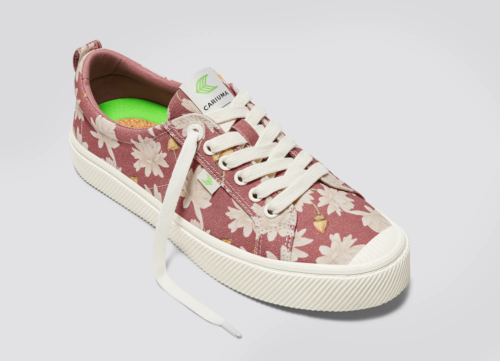 OCA Low Withered Rose Canvas Giant Lilies Sneaker Women