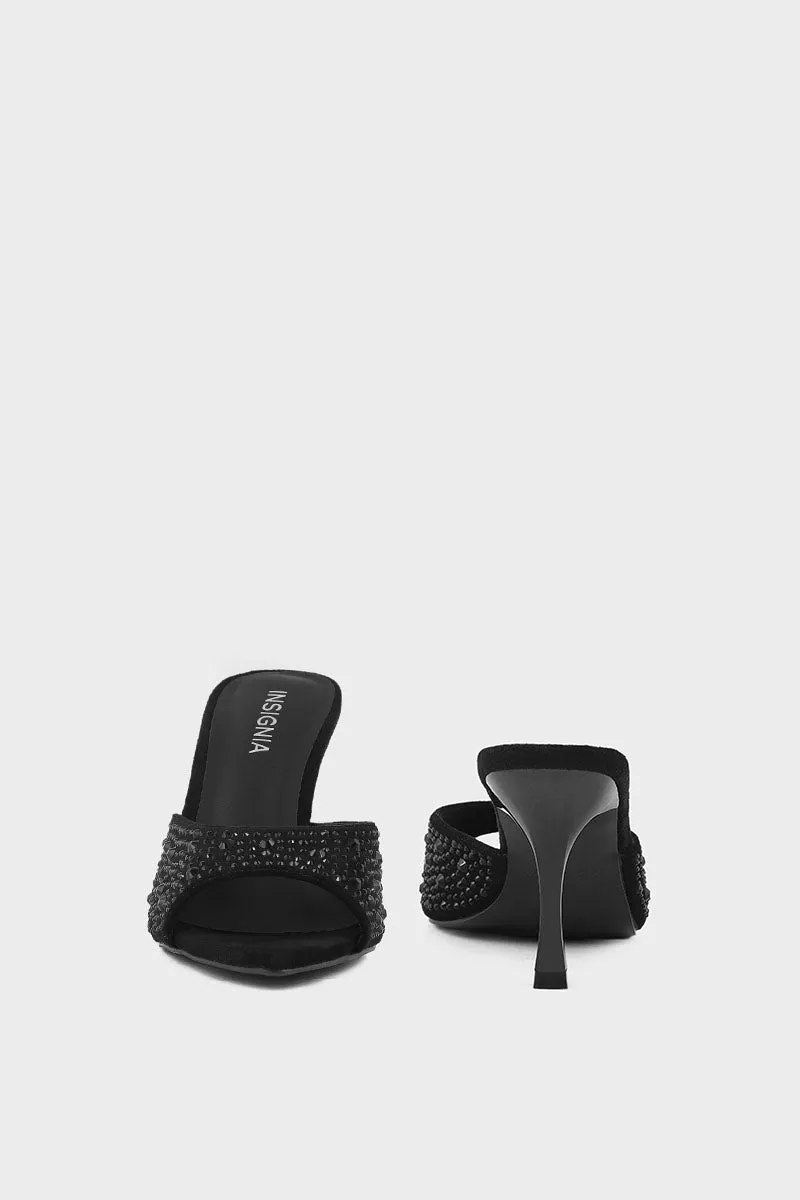 Party Wear Slip On IP0021-Black