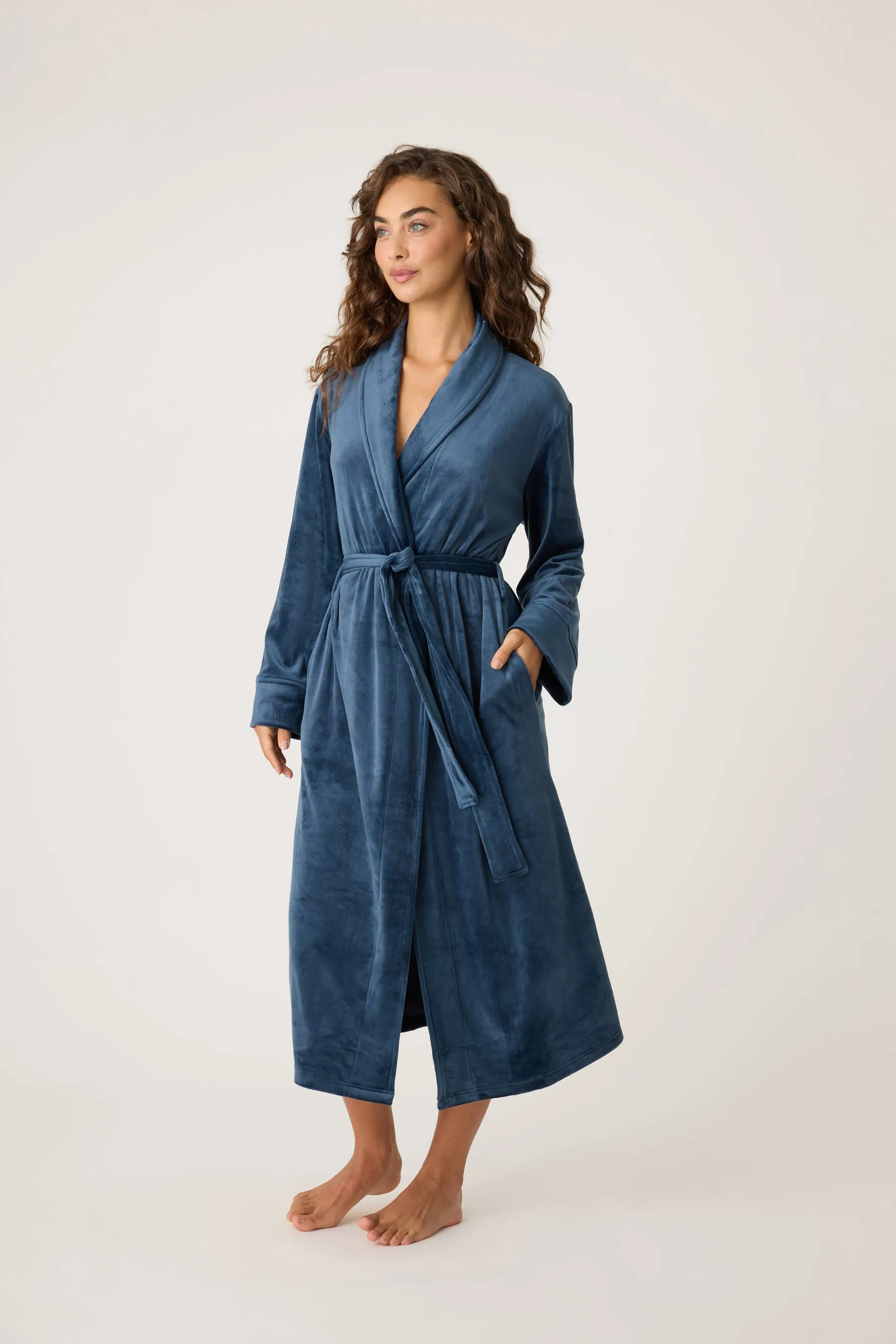 P.J. Salvage Velvety Velour Robe