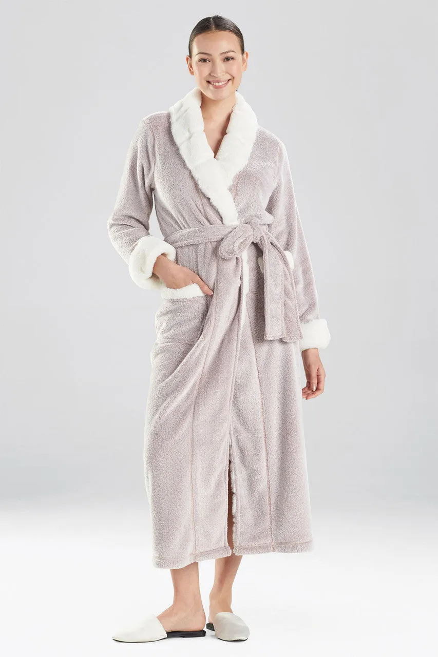 Plush Faux Fur Robe