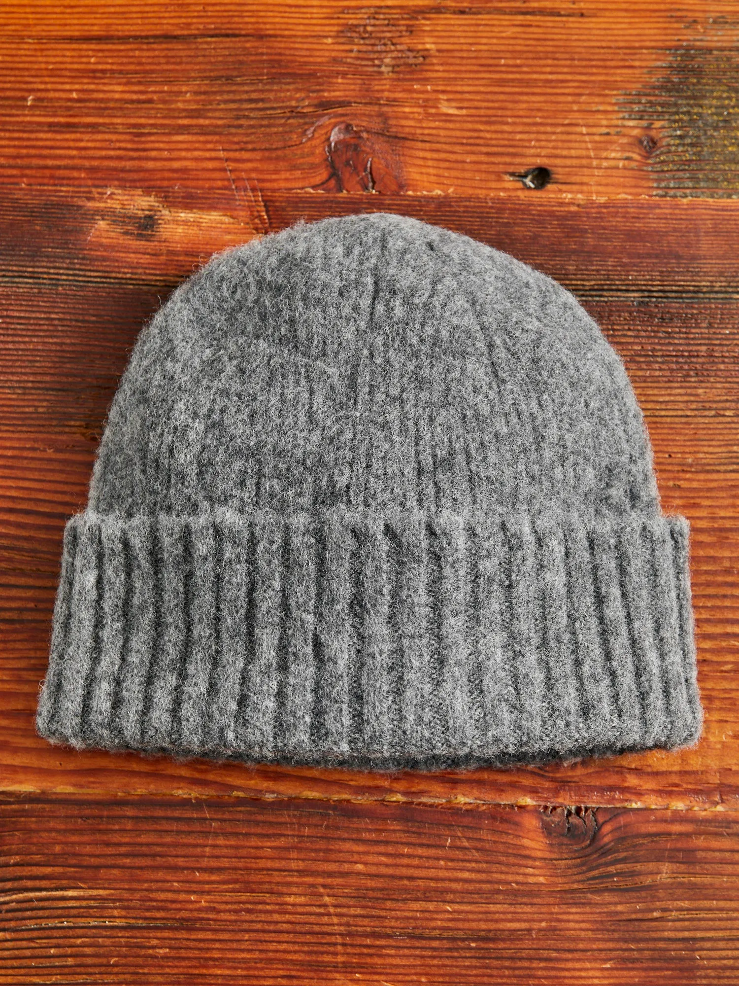 "King Jammy" Wool Beanie in Metal