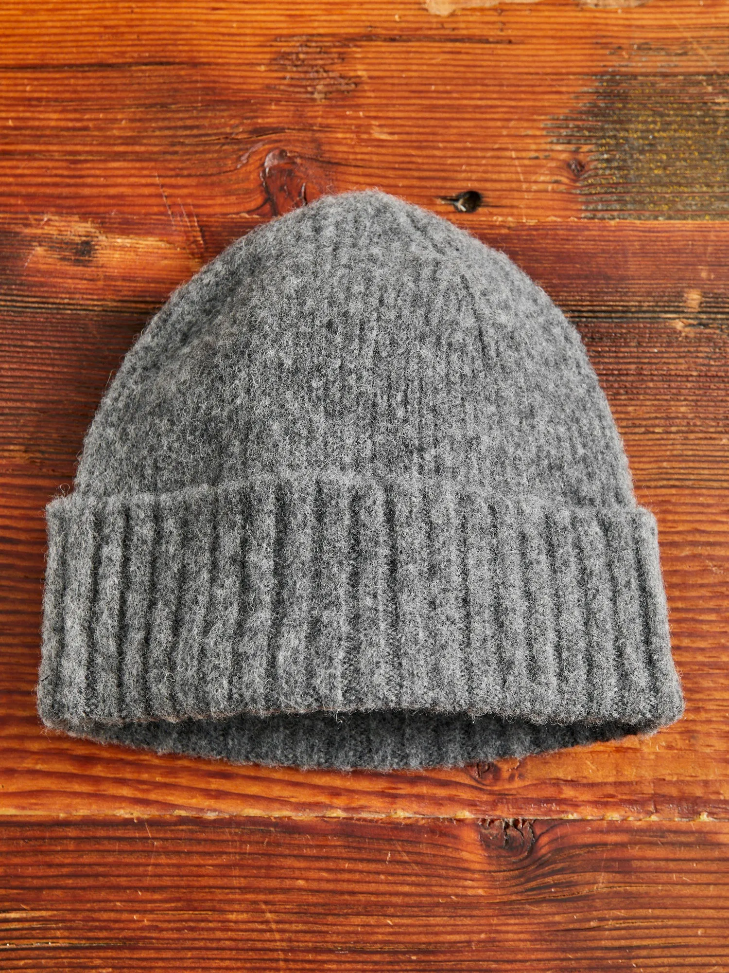 "King Jammy" Wool Beanie in Metal