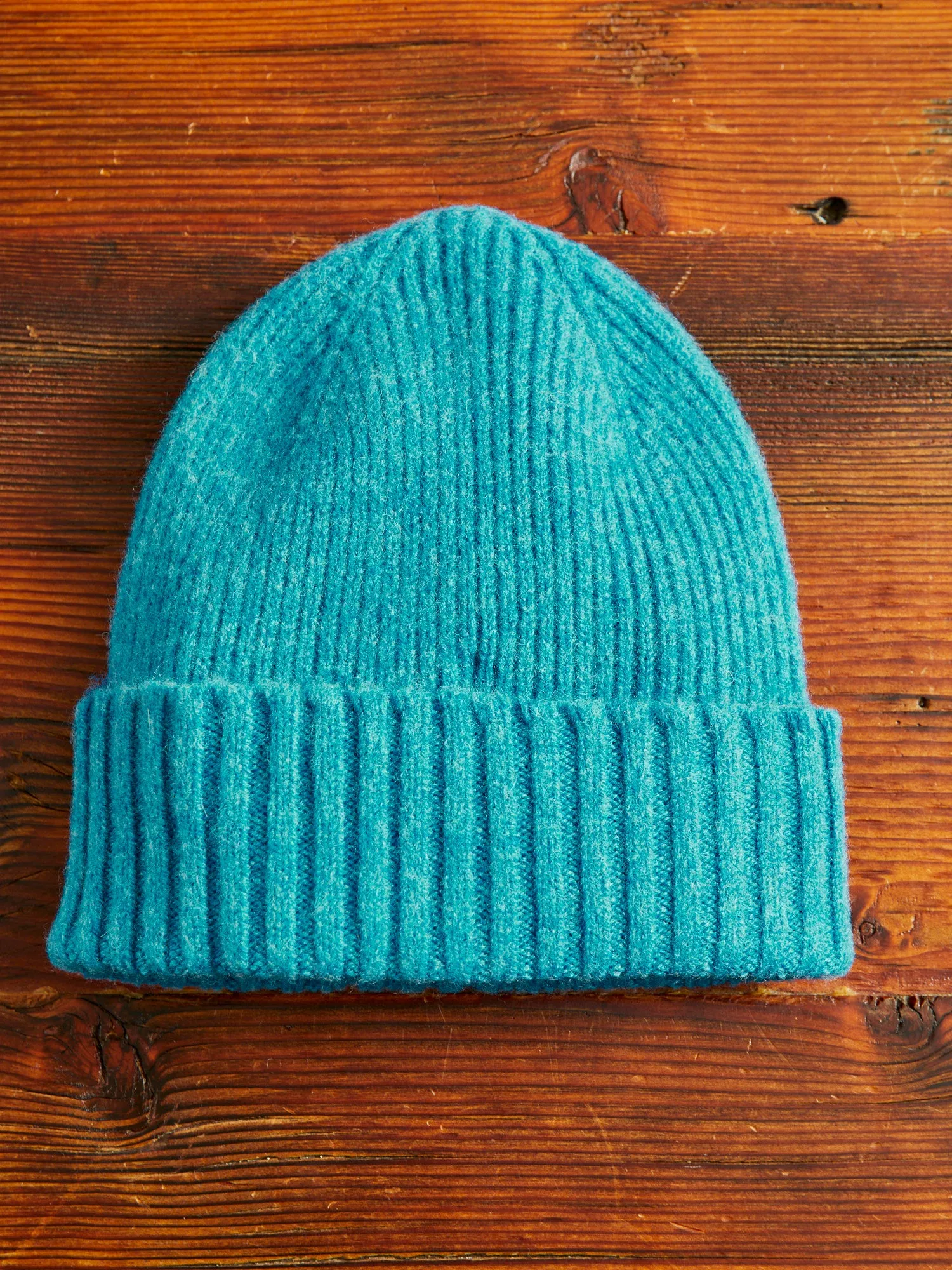 "King Jammy" Wool Beanie in Mint Love