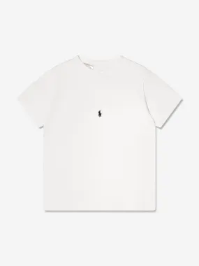 Ralph Lauren Boys Logo T-Shirt in White