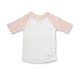 Sapling Child Organic Blushing Rose Raglan Tee