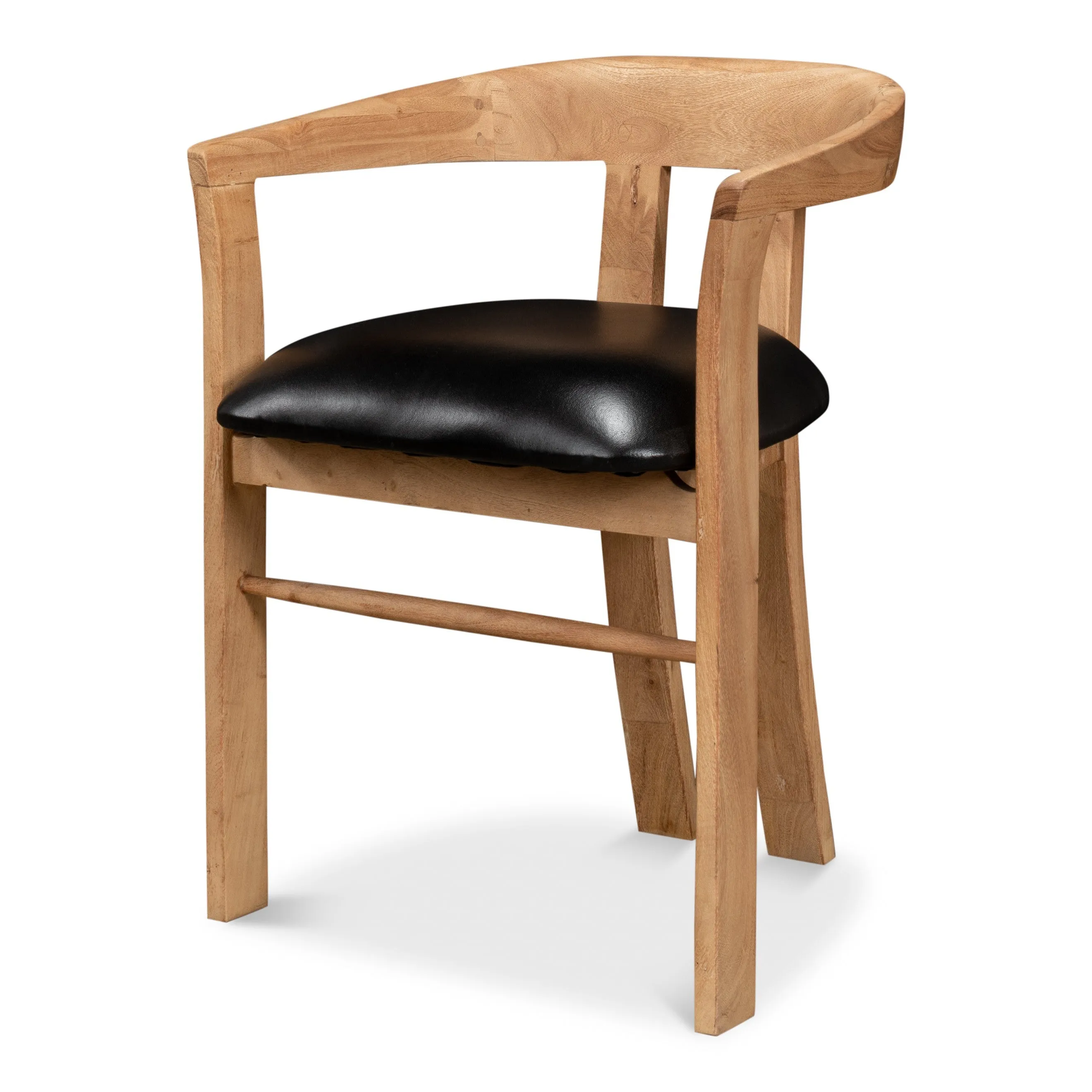 Sarreid - Rift Dining Chair - Tan - Contemporary