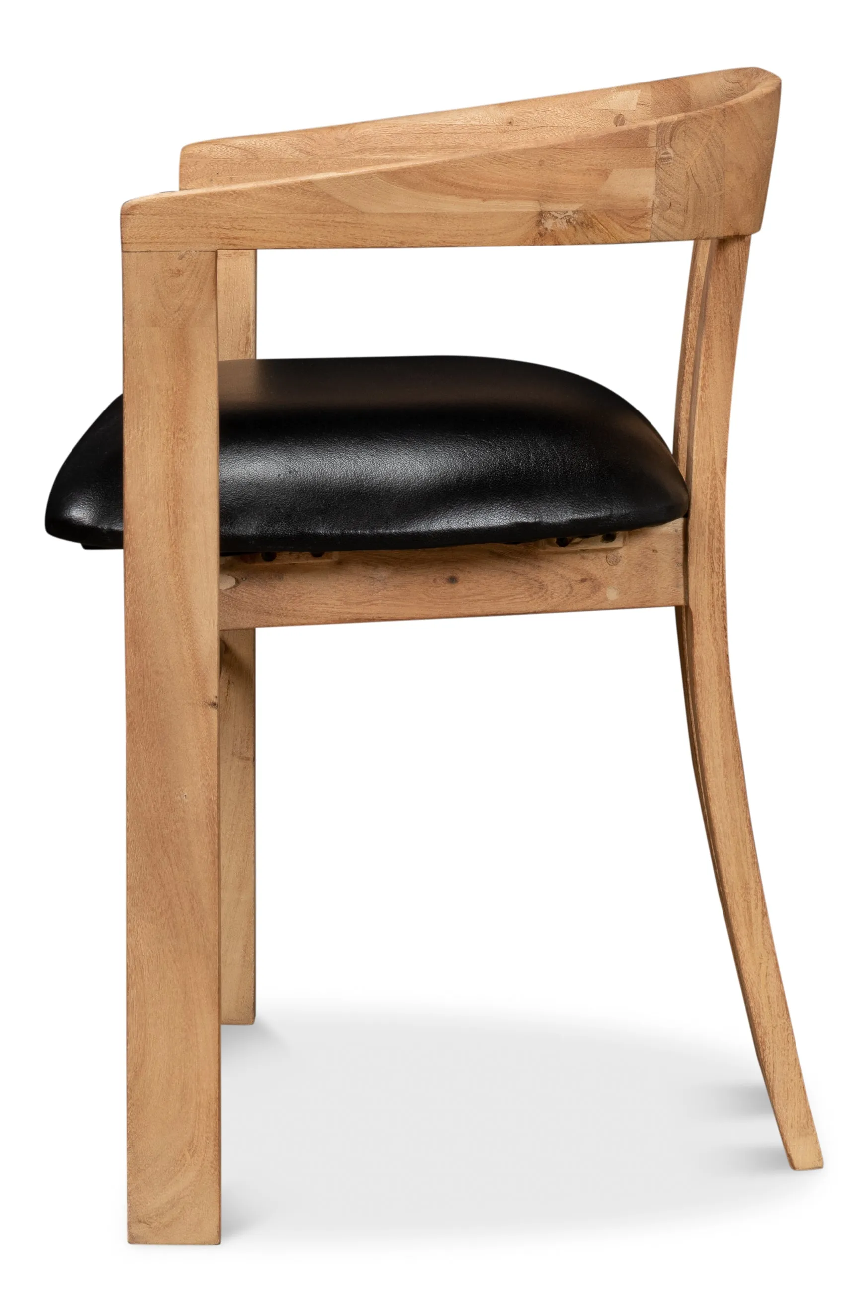 Sarreid - Rift Dining Chair - Tan - Contemporary