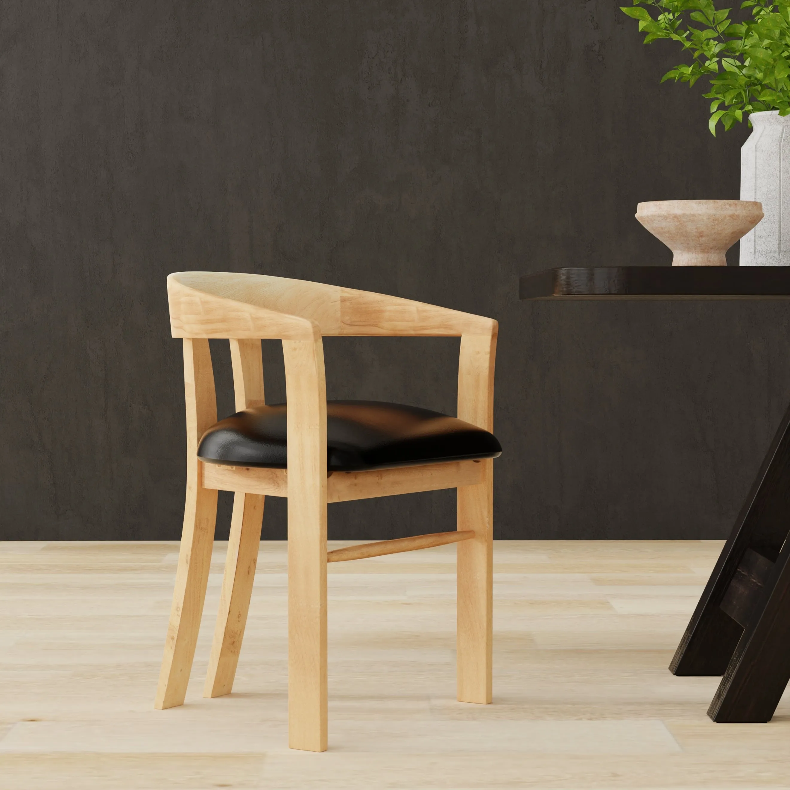 Sarreid - Rift Dining Chair - Tan - Contemporary