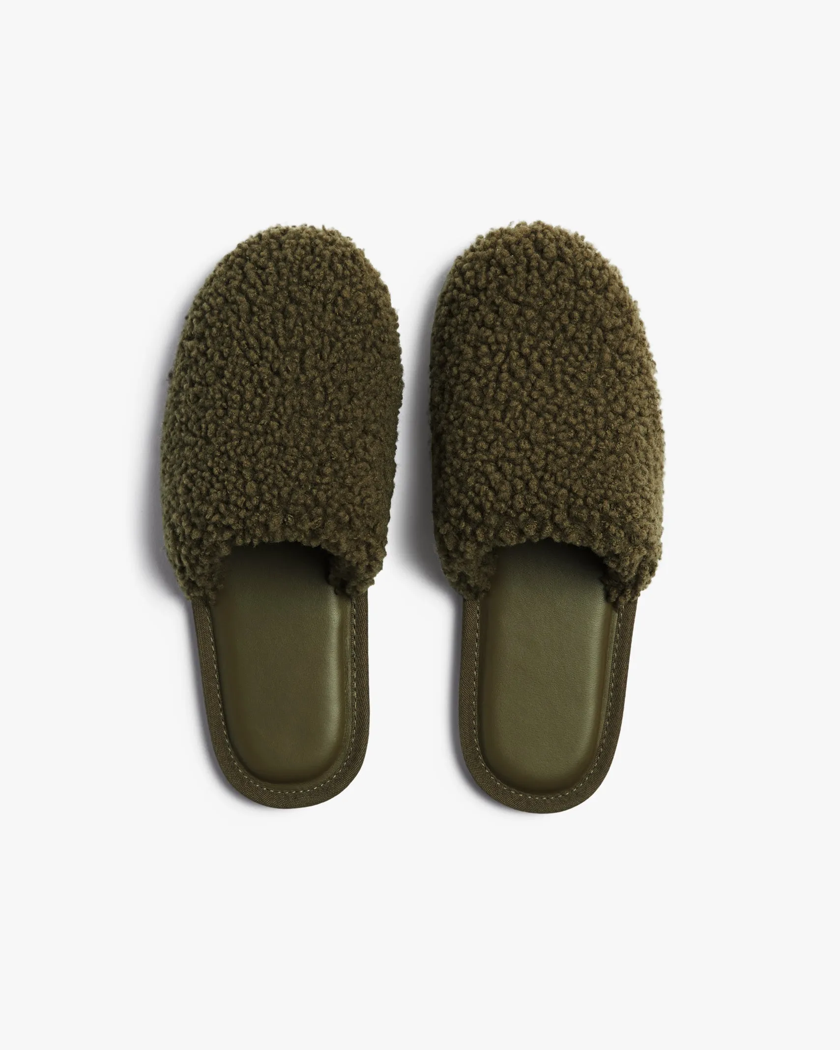 Shearling Wool Slides