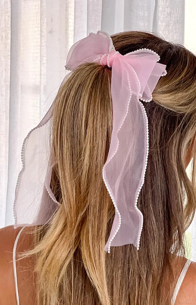 Sweety Pink Hair Bow (FREE over $130)