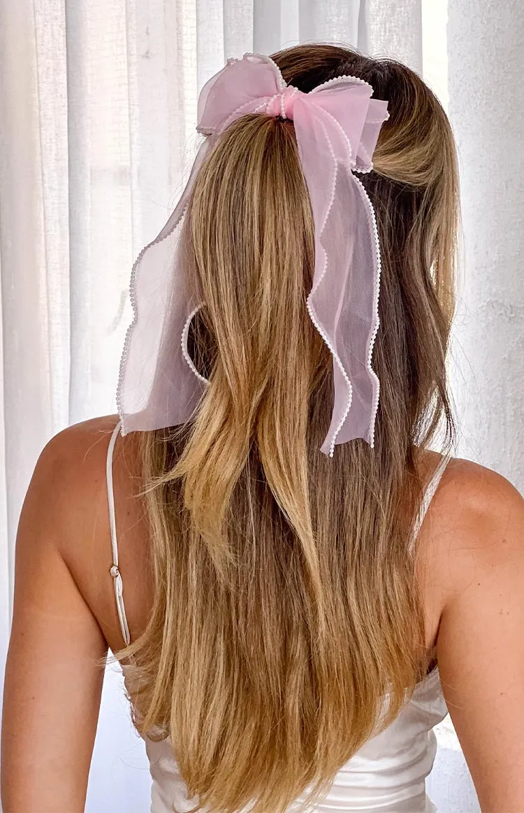 Sweety Pink Hair Bow (FREE over $130)