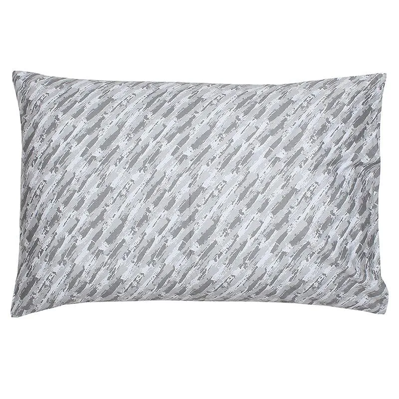 Tulika Pillow Cover (Grey) - Set Of Two