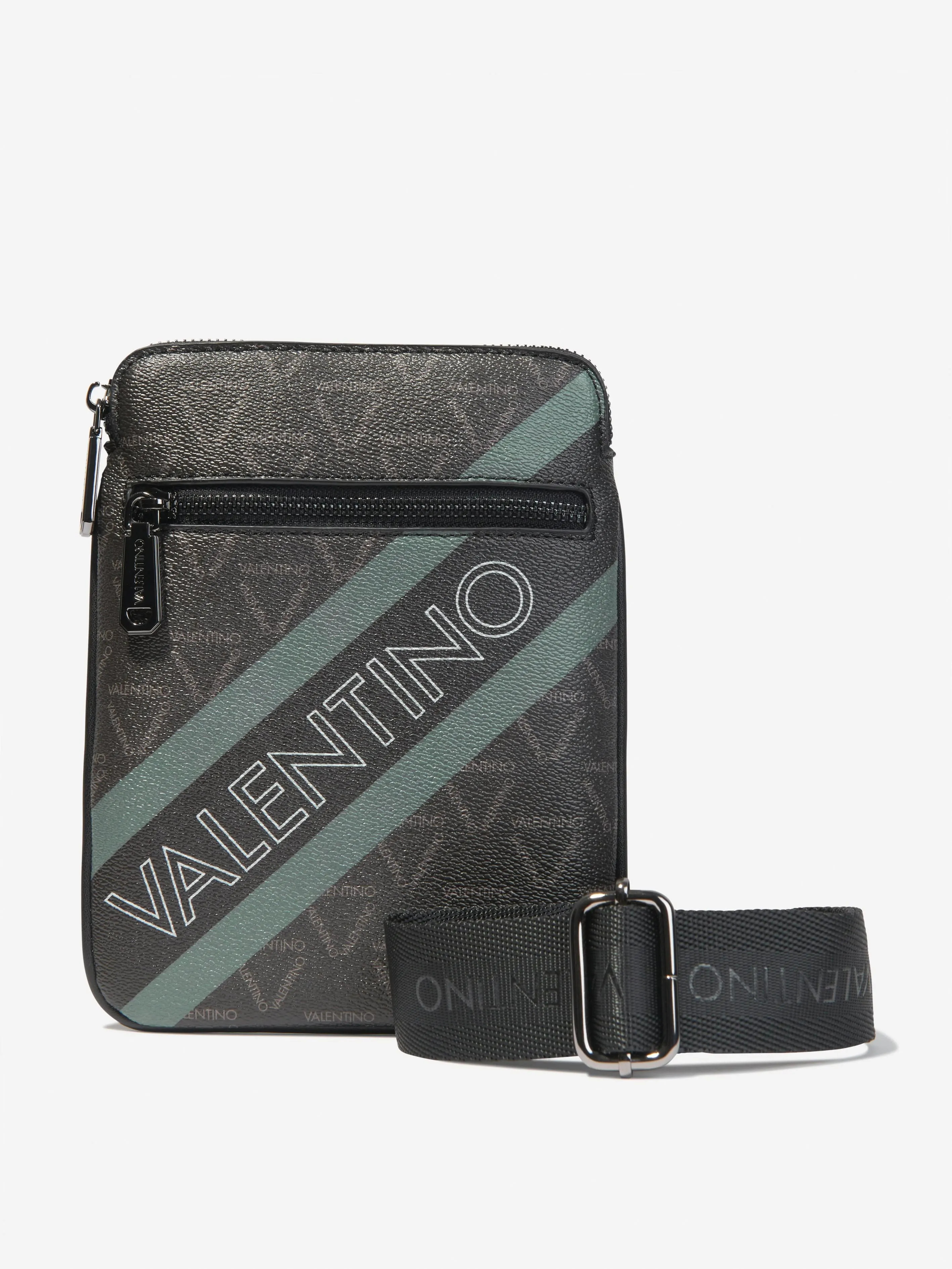 Valentino Kids Aron Crossbody Bag in Black (W: 1cm)