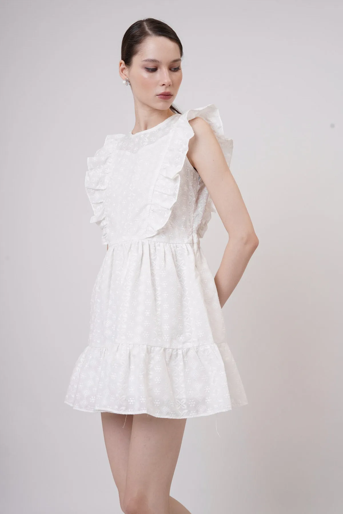 Willow Dress In White