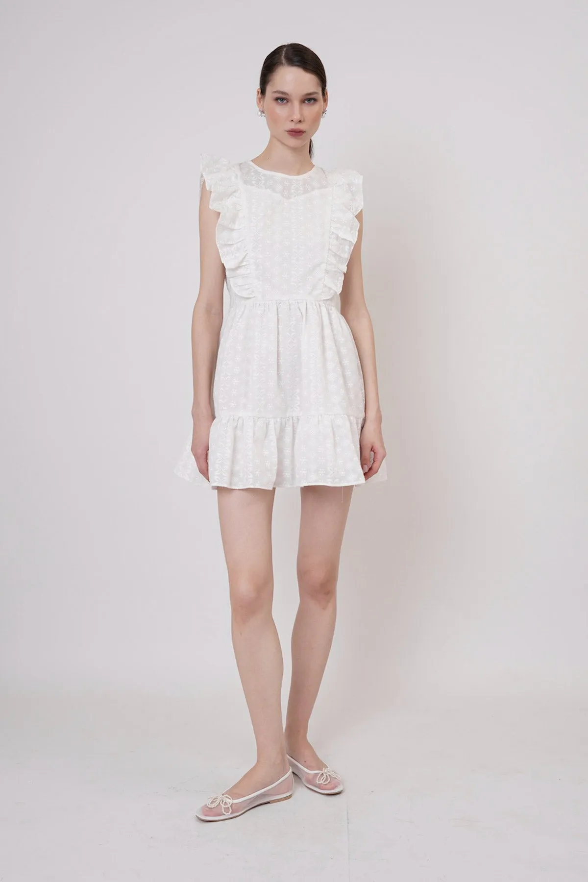 Willow Dress In White